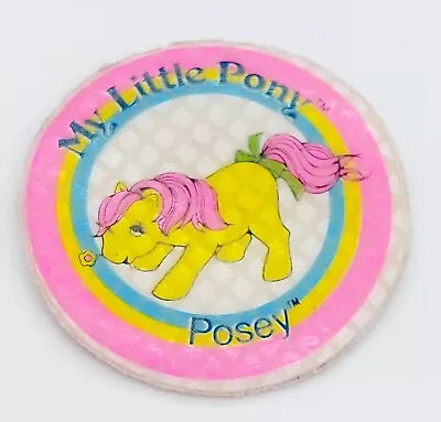 Buy My Little Pony G1 Puffy Sticker Rare Posey MLP Vintage  • 5.99£