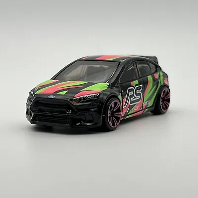 Buy Hot Wheels Ford Focus RS Black Neon Speeders 2023 1:64 Diecast Car • 7.99£