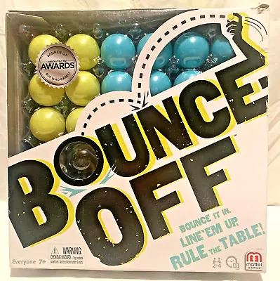 Buy Mattel ~ BOUNCE OFF ~ Party Game Family Ball Party Table Games ~ Ages 7+ • 5.67£