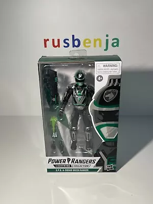 Buy Hasbro Lightning Collection Power Rangers - SPD A-Squad Green Ranger • 16.99£