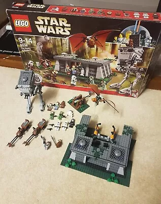 Buy LEGO Star Wars Battle Of Endor 8038 Box Instruction Complete Genuine Minifigure  • 140£