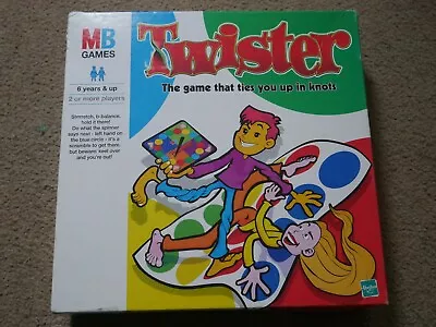 Buy Twister Vintage Board Game MB Games, Hasbro 1999 Complete Party Game Family • 11£