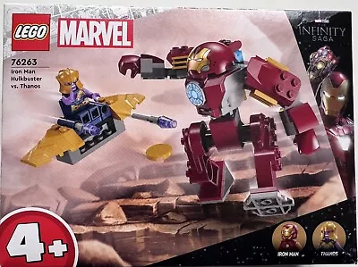 Buy LEGO 4+ Marvel 76263 Iron Man Hulkbuster Vs. Thanos - No Minifigures • 12£