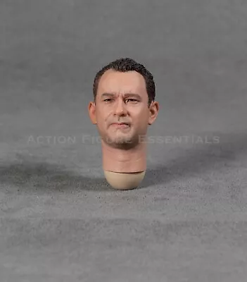 Buy Tom Hanks Head Sculpt Custom Miller Ryan World War Army 1/6 Hot Toys DID Scale • 31.50£