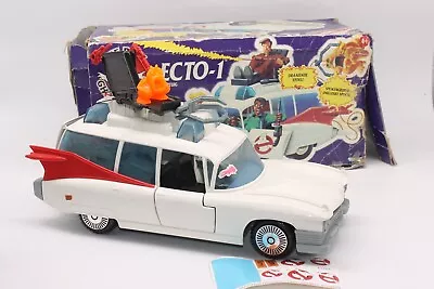 Buy Ecto-1 Real Ghostbuster Cadillac Vehicle Car Vintage Toy Connoisseur 1984 Original Packaging • 136.63£