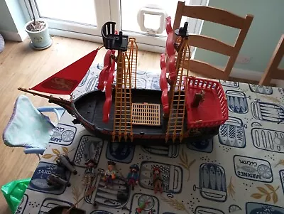 Buy PLAYMOBIL PIRATE SHIP, With Figures And Accessories • 8£