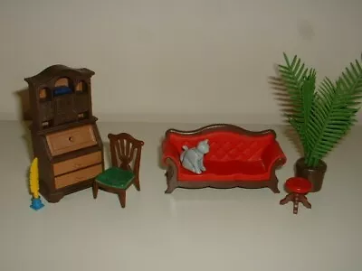 Buy Playmobil Victorian Mansion, Dolls House Drawing Room Furniture + Writing Desk . • 12£