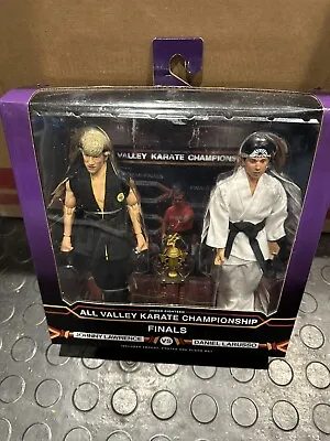 Buy NECA THE KARATE KID 1984 CLOTHED 8  ACTION FIGURES TOURNAMENT 2 PACK SET 20cm • 80£