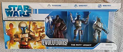 Buy Star Wars Evolutions The Fett Legacy Mandalore Jango Fett Boba Fett New Rare Mib • 59.99£