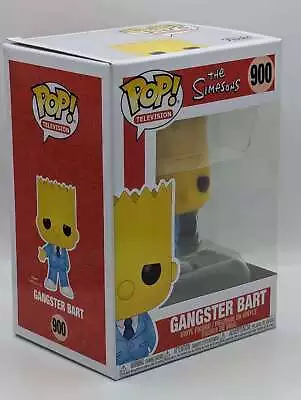Buy Funko Pop Television | The Simpsons | Gangster Bart #900 • 19.99£