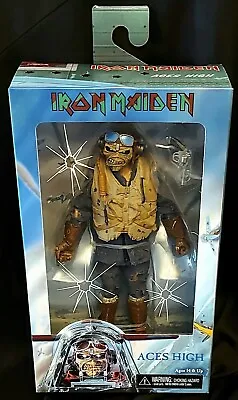 Buy Neca Iron Maiden Aces High Eddie Clothed 8  Scale Action Figure - IN STOCK • 49.95£