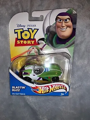 Buy Hot Wheels - Disney Pixar Toy Story -  Blastin' Buzz -  Rare Cars 2010 • 21.90£