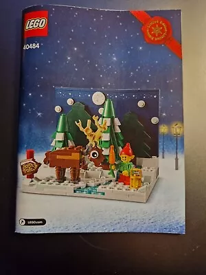 Buy Instruction / Building Instructions From The LEGO Christmas Set 40484 NEW • 2.14£