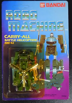 Buy Robo Machines RM-42 Carry All Helicopter Gobot - New & Sealed - Unpunched - MOSC • 49.99£