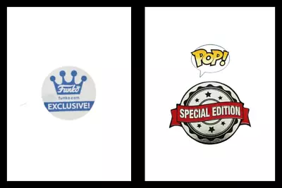 Buy Funko Pop Original Special Edition And Exclusive Stickers For Chase Stickers • 4.22£