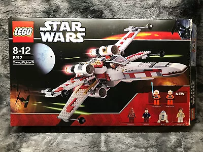 Buy Lego Star Wars 6212 X-Wing Fighter 100% Complete -Box, Instructions, Minifigures • 45.99£