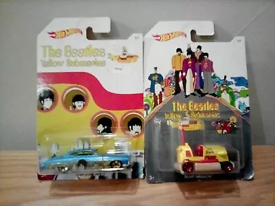 Buy Hot Wheels The Beatles Yellow Submarine Car And Bump Around Vehicle . New Other • 12.50£