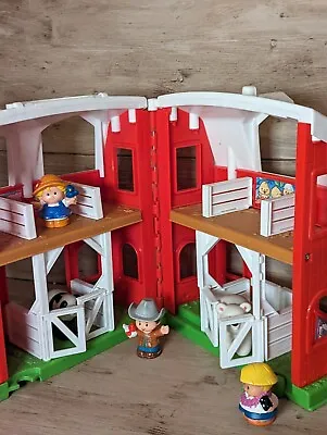 Buy Fisher Price Little People Vintage 1995 Barn Farm And Figures • 33.35£