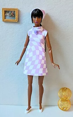 Buy Fashion Dress Lilacs For Barbie Collector Model Muse Fashion Royalty Size Dolls • 14.44£