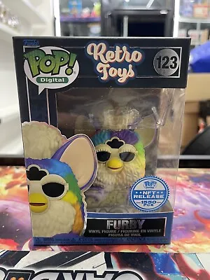 Buy Funko POP DIGITAL NFT Retro Toys''FURBY'#123 Only 1550 Pieces Limited Edition • 81.34£