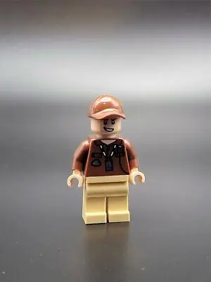 Buy LEGO® Jurassic World Park Worker W/ Brown Shirt Authentic Minifigure 75941 • 8.50£