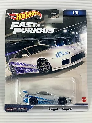 Buy Hot Wheels Fast And Furious Premium HKD25 TOYOTA SUPRA  1/5 Boxed Shipping • 19.95£