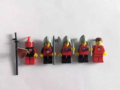 Buy Vintage Lego Knight Minifigures (Including RARE) From 1979 Knights Joust Set 383 • 7.99£