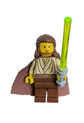 Buy Qui-Gon Jin Star Wars LEGO® Minifigure Set 7204 SW0027 • 10.41£