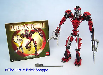Buy RARE Lego Bionicle Titan 8756 SIDORAK - 100% Complete With Instructions • 55£