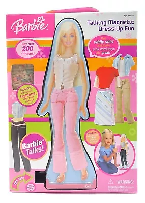 Buy Barbie Talking Magnetic Dress Up Fun Stand With 25 Magnetic Modes / NrfB • 31.22£