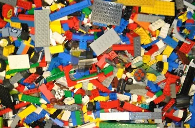 Buy  1 KG LEGO AND MEGABLOKS Job Lot Various Parts Bricks Slopes Tiles Collection • 8£