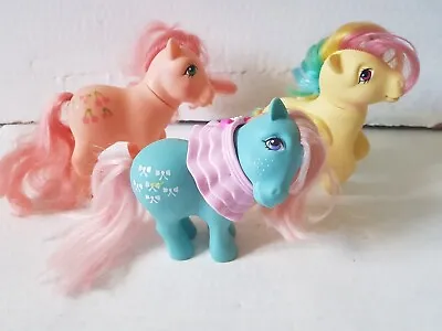 Buy My Little Pony G1 Bundle Cherries Jubilee Bowtie Sky Dancer  Vintage 80s Toy • 14.99£