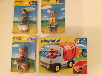 Buy Playmobil 123 Various Sets Available Figures Animals Vehicles People New  • 12.95£
