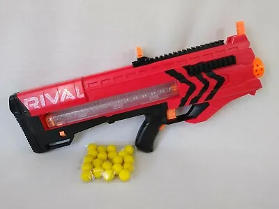 Buy Nerf Rival Zeus MXV-1200 Motorised Gun Blaster + 20 Ball Bullets Free Postage • 21.99£