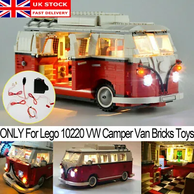 Buy Led Light Kit Fit For Lego 10220 The Volkswagen T1 Camper Van Lighting Bricks UK • 11.79£