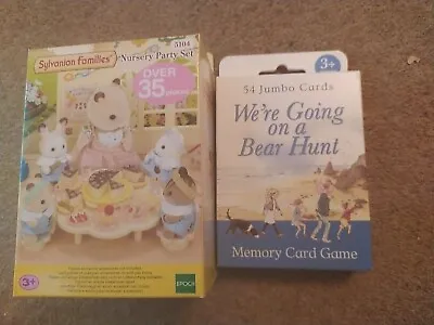 Buy  Sylvanian Families Nursery Party Set , Plus   We're Going On A Bear Hunt Cards  • 15.29£