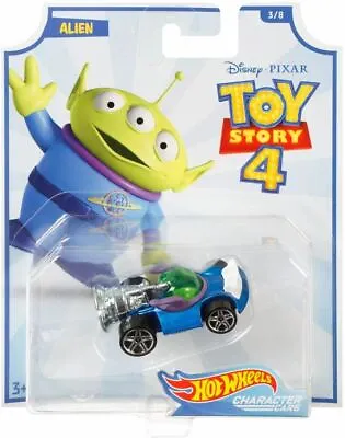 Buy NEW Disney Pixar Toy Story 4 Hot Wheels 1:64 Character Cars - Alien - GCY55 • 9.95£