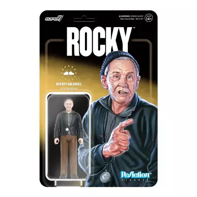Buy SUPER 7 Rocky W3  Rocky I Rocky Mickey ReAction 3.75   Figure • 20.99£