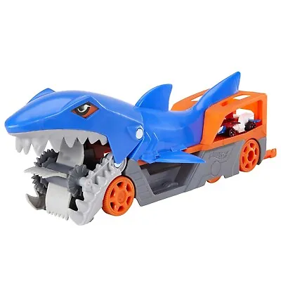 Buy Hot Wheels Shark Chomp Transporter Playset. READ FULL DESCRIPTION, MISSING CAR • 9.47£