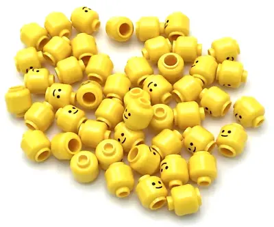Buy LEGO Classic Head X 10 Vintage Yellow Heads Bundle For Minifigure • 7.99£