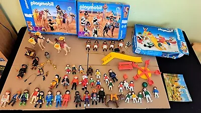 Buy Playmobil Bundle , 3 X Box Sets Incomplete With Extra Figures , Lot  • 13£