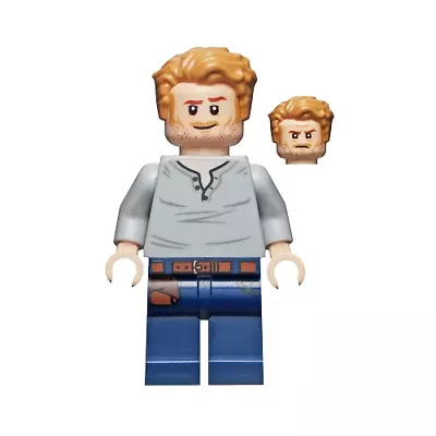 Buy LEGO JURASSIC WORLD DOMINATION 76945 -  Jw048 Owen Grady - Open Neck Shirt • 4.99£