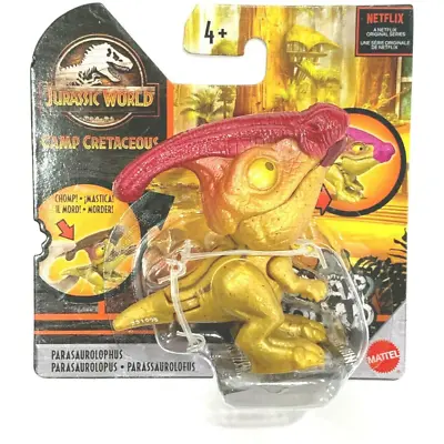 Buy Jurassic World Snap Squad Camp Cretaceous Parasaurolophus Bumpy Clip On Mattel • 9.99£