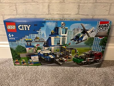 Buy LEGO CITY: Police Station 60316 BRAND NEW SEALED SET Wrapped Well 💙💙💙 • 39.95£