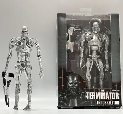 Buy Terminator 2 Judgment Day 7  T-800 Endoskeleton Arnold Action Figure Model • 25.94£