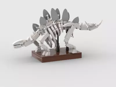 Buy MOC  Stegosaurus  Dinosaur Fossil Instructions ONLY. | No Lego Included • 1.99£