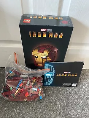 Buy LEGO Super Heroes: Iron Man Helmet (76165) With Box And Instructions • 100£