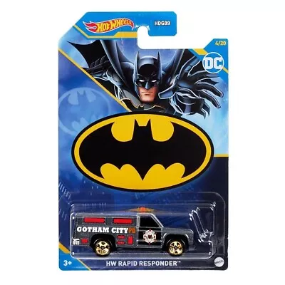 Buy Hot Wheels Superhero Batman HW Rapid Responder Diecast Car DC • 9.99£