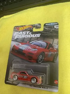 Buy Hot Wheels Premium, Full Force Fast And Furious 95 Mazda RX7 • 5£