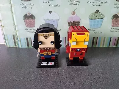 Buy Lego Brickheadz: Iron Man 41590 1 Missing Piece, 41599 Wonder Woman Complete  • 20£